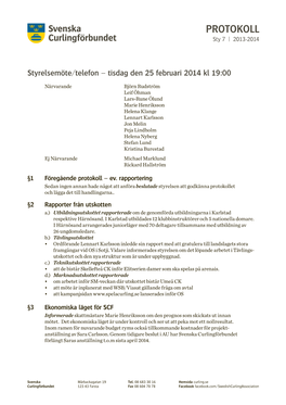 PROTOKOLL Sty 7 | 2013-2014