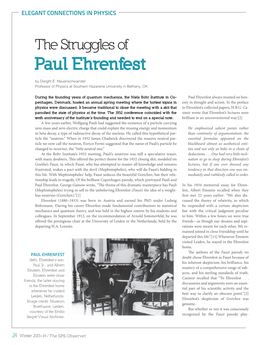 Paul Ehrenfest