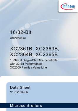 XC2361B, XC2363B, XC2364B, XC2365B Data Sheet