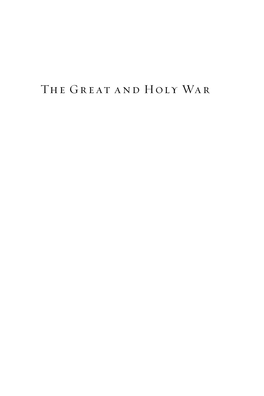 The Great and Holy War