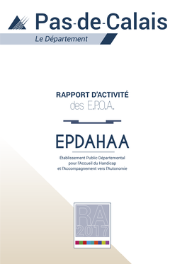 EPDAHAA Établissement Public Départemental Pour L’Accueil Du Handicap Et L’Accompagnement Vers L’Autonomie Page 2