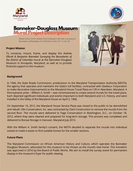 Banneker-Douglass Museum Mural Project Description