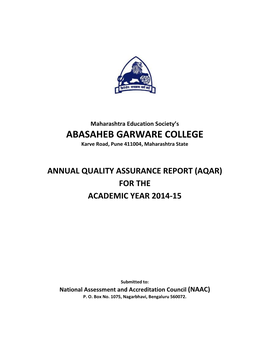 Aqar-2014-15.Pdf