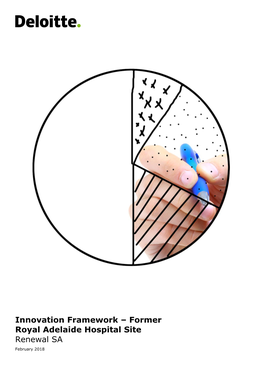Innovation Framework – Former Royal Adelaide Hospital Site