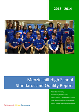Menzieshill High School Standards and Quality Report