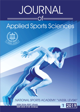 Download a Full Copy of JOURNAL of Applied Sports Sciences Vol