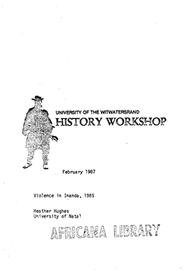 History Workshop