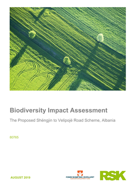 Biodiversity Impact Assessment