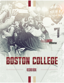 2017 Boston College Football Record Book 2017 Boston College Football