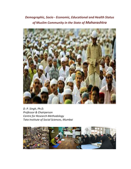 Economic, Educational and Health Status of Muslim Community in The