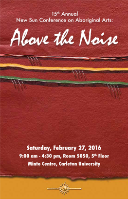 New Sun Conference on Aboriginal Arts: Above the Noise