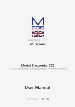 Musicians Modal Electronics