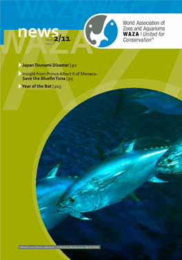 Japan Tsunami Disaster | P2 Insight from Prince Albert II of Monaco: Save the Bluefin Tuna | P5 Year of the Bat | P15