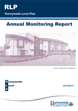 Runnymede Borough Council Annual Monitoring Report 12-13