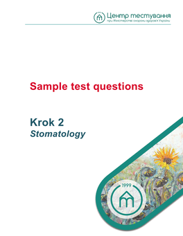 Krok 2. Stomatology