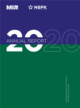 ANNUAL REPORT National Payment Card System Card Payment National Company Joint-Stock