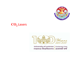 CO2 Lasers CO2 Lasers