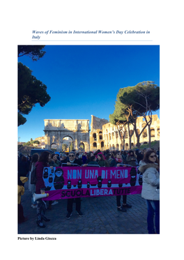 Waves of Feminism in International Women's Day Celebration in Italy