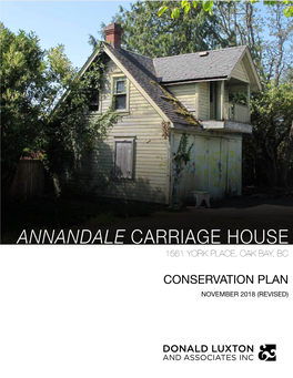 Annandale Carriage House 1561 York Place, Oak Bay, Bc