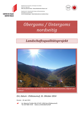 Obergoms / Untergoms Nordseitig