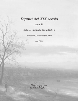 Dipinti Del XIX Secolo Asta 51