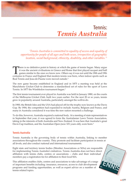 Tennis Australia