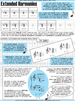 Extended Harmonies Types of Tertial Chords: Triads and Seventh Chords