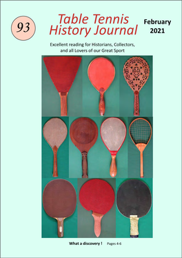 Table Tennis History Journal