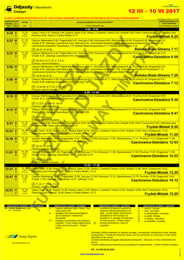 Future Railway Timetable