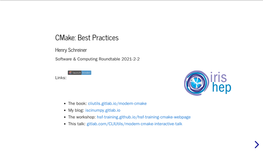 Cmake: Best Practices