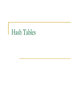 Hash Tables Is Balanced BST Efficient Enough?