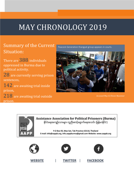 May Chronology 2019