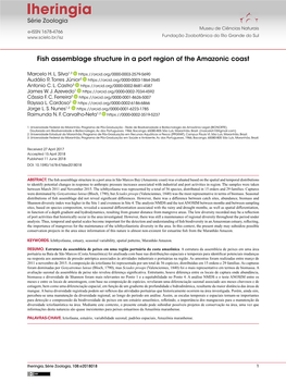 Fish Assemblage Structure in a Port Region of the Amazonic Coast