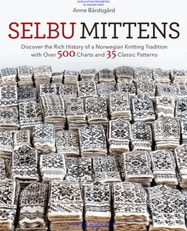 SELBU MITTENS Discover the Rich History of a Norwegian Knitting Tradition with Over Charts and Classic Patterns 500 35 MITTENS