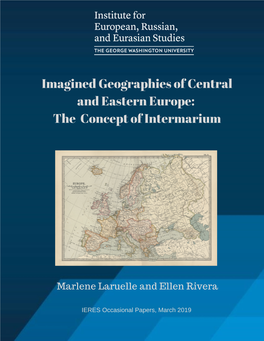 Imagined Geographies of Central and Eastern Europe: the Concept of Intermarium