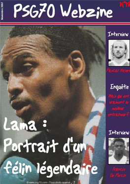 PSG70 Webzine N°18