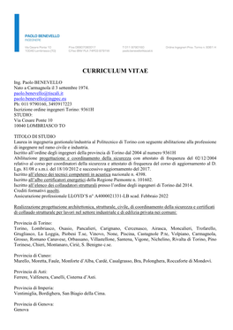 Curriculum Vitae