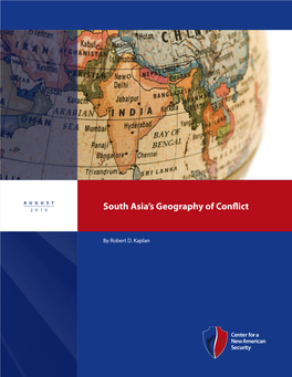 South Asia's Geography of Conflict