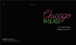 CHICAGO in GLASS Will Travel in 2007 to Canadian Clay & Glass Gallery – Waterloo, Ontario, Canada September 9 – November 11.2007