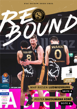 Mhp Riesen Ludwigsburg Poster Bazoumana Koné