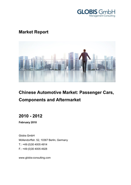 Passenger Cars, Components and Aftermarket 2010
