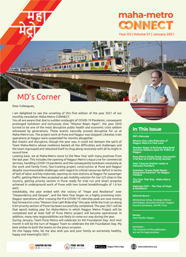Maha Metro Connect January 2021 Year 03 Volume 01