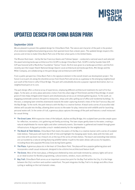 Updated Design for China Basin Park