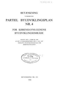 Partiel Byudviklingsplan Nr. 4