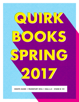 RIGHTS GUIDE • FRANKFURT 2016 • HALL 6.2 - STAND B 121 Geekerella a Novel