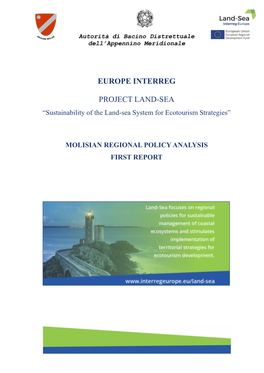 Europe Interreg Project Land-Sea