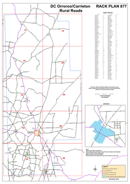 DC Orroroo/Carrieton Rural Roads Rack Plan