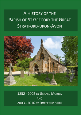 Ahistory of the Parish of St Gregory the Great