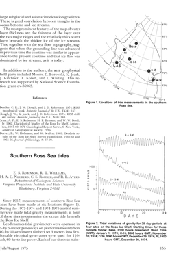 Southern Ross Sea Tides