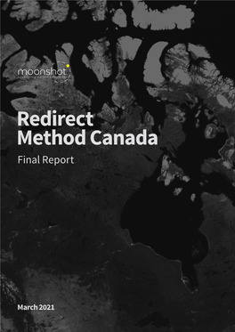 Redirect Method Canada Final Report